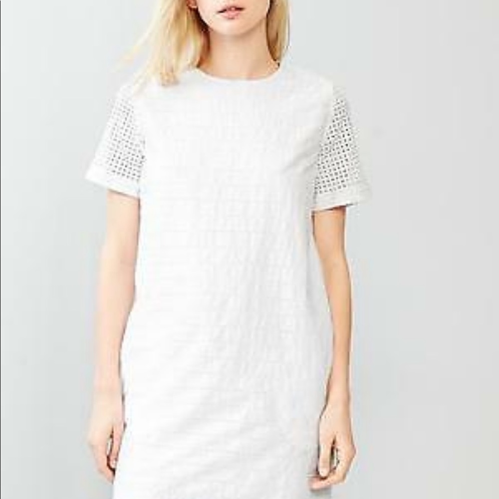 Gap white eyelet summer dress